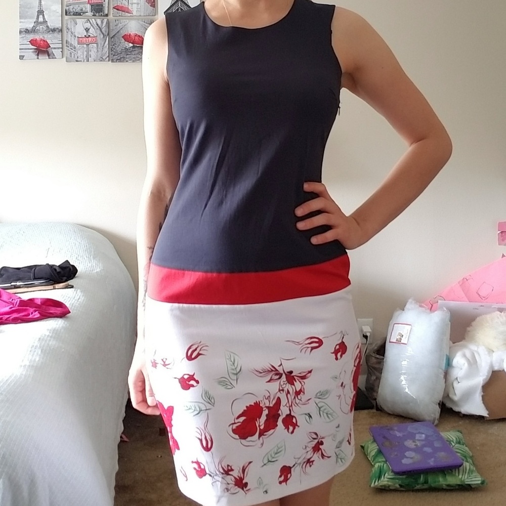 Dress with Roses